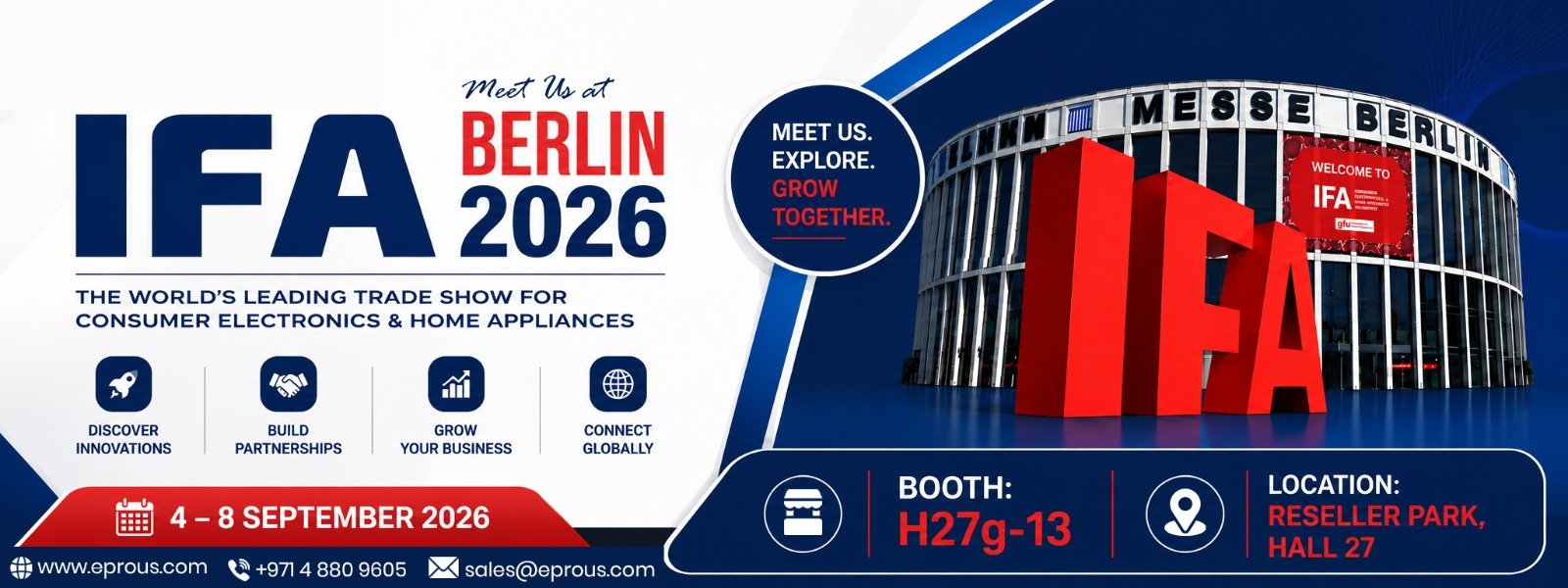 Meet Epro at IFA Berlin 2026